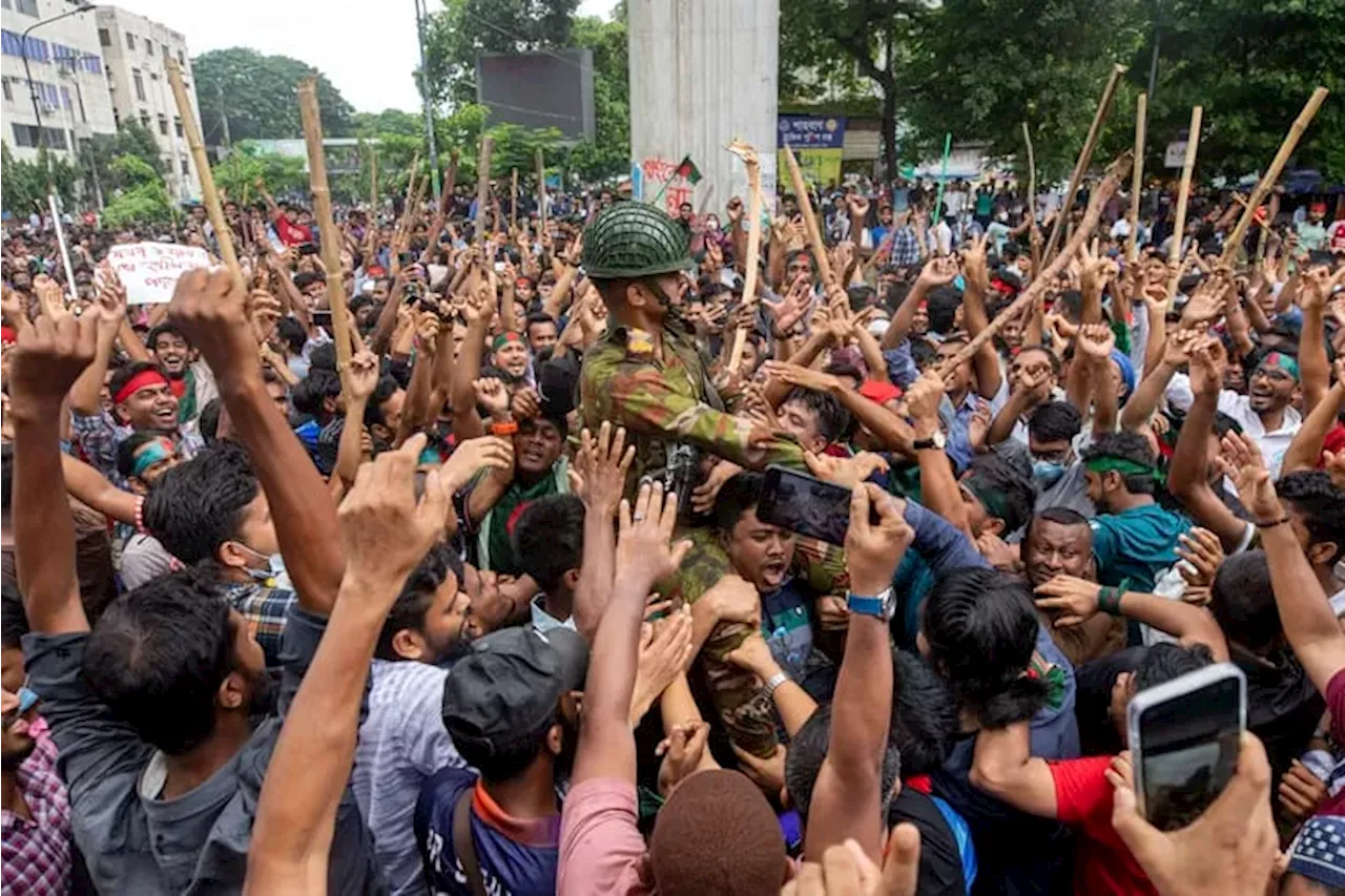 Bangladeshi PM Sheikh Hasina resigns as widening unrest sees protesters storm her official residence