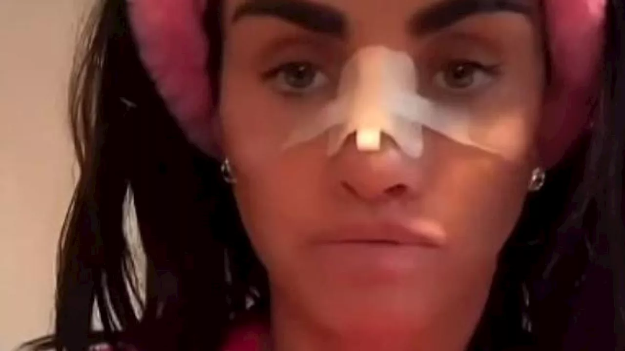 Nach Facelift: Katie Price mit heftigen OP-Wunden gesichtet