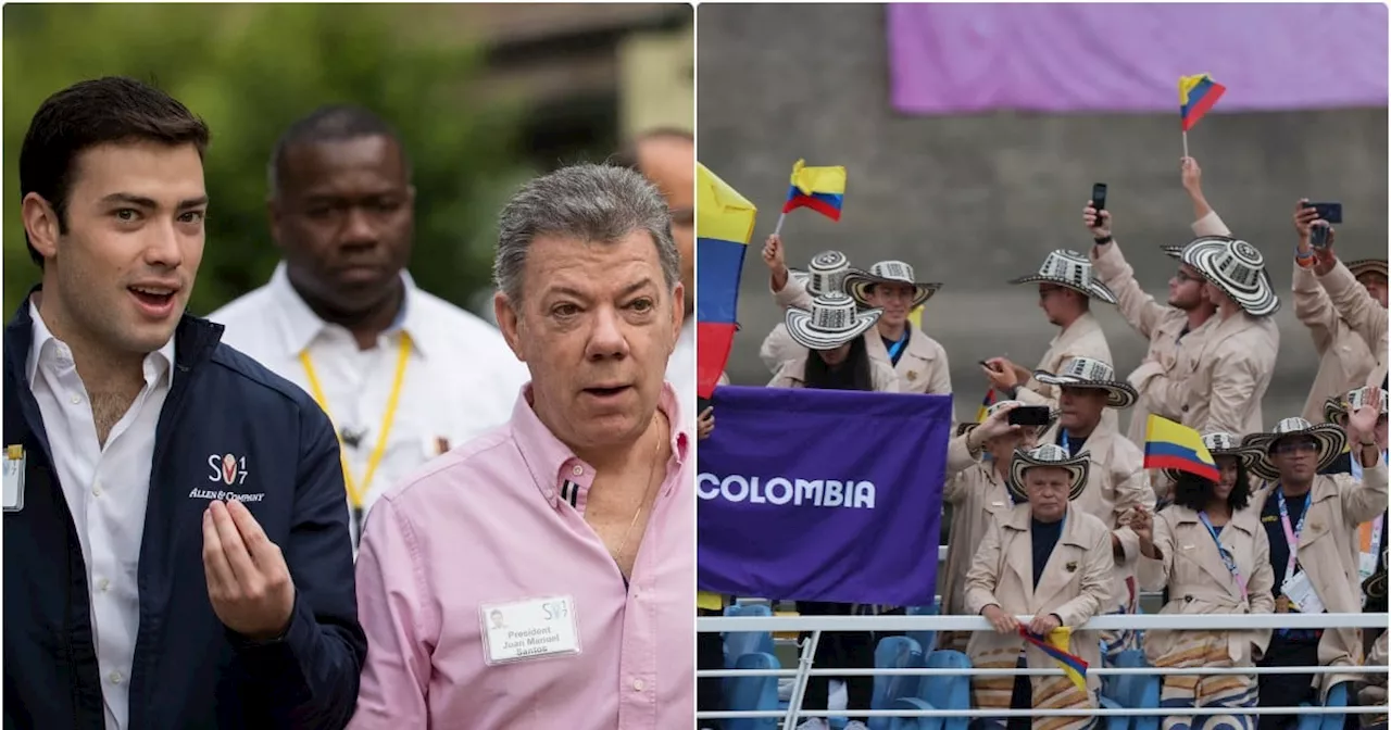 Hijo de Juan Manuel Santos reprochó a los deportistas olímpicos y le dieron con todo