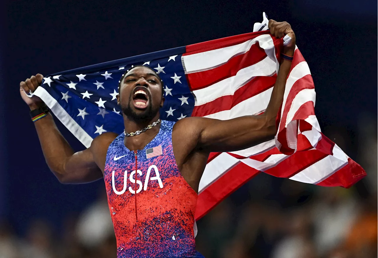 World champion: US track star Noah Lyles rides rollercoaster to photo finish 100-meter gold