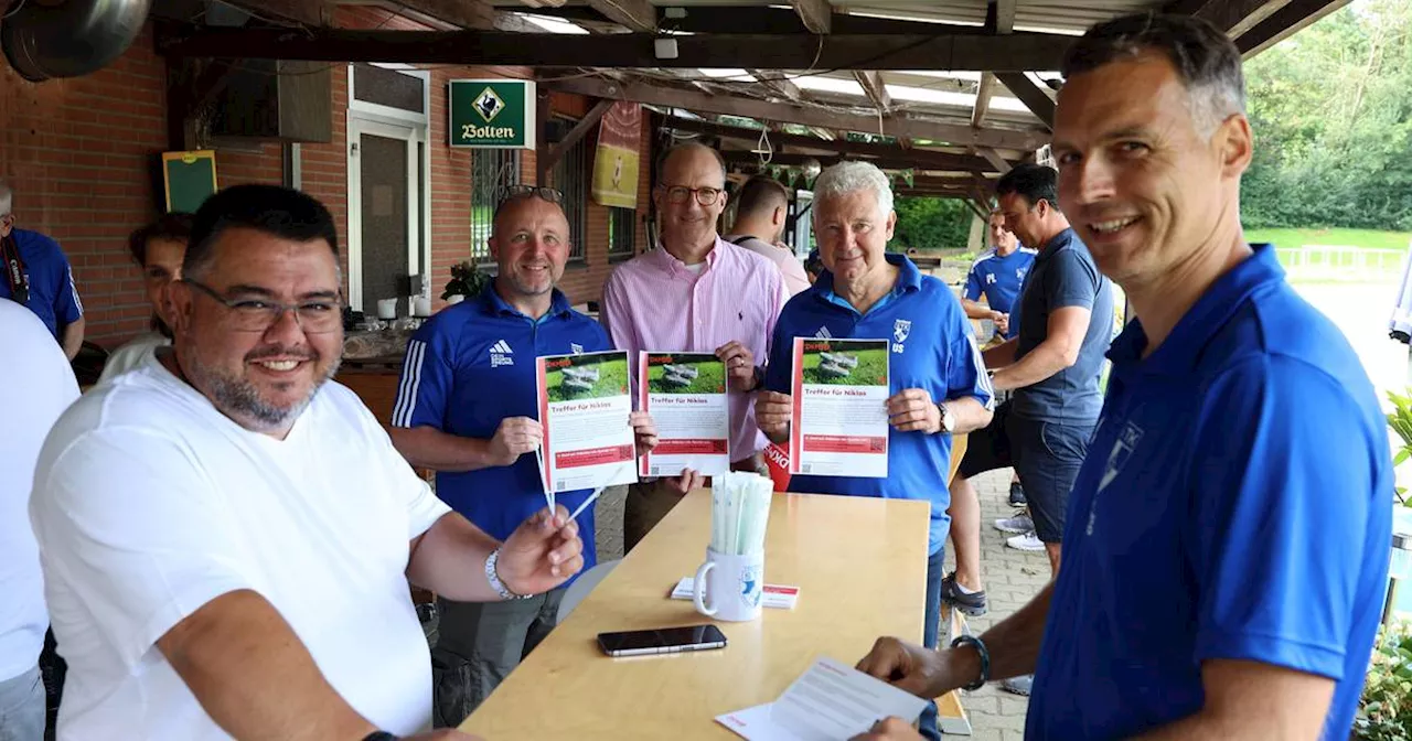 Korschenbroich: Typisierungs-Aktion für schwerkranken Niklas - Teutonia Kleinenbroich, SV Glehn