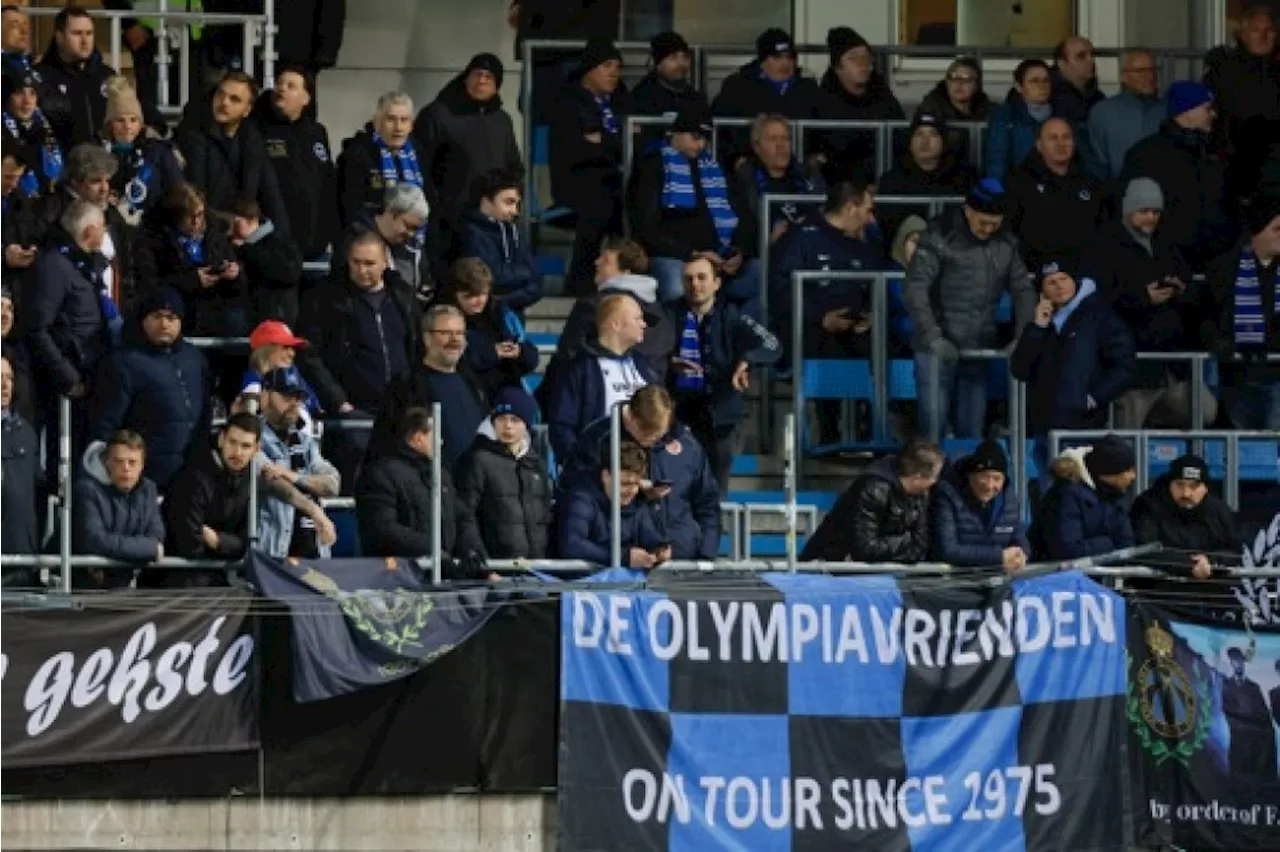 Le Club Bruges lance une procédure contre 24 supporters auteurs présumés d'actes racistes