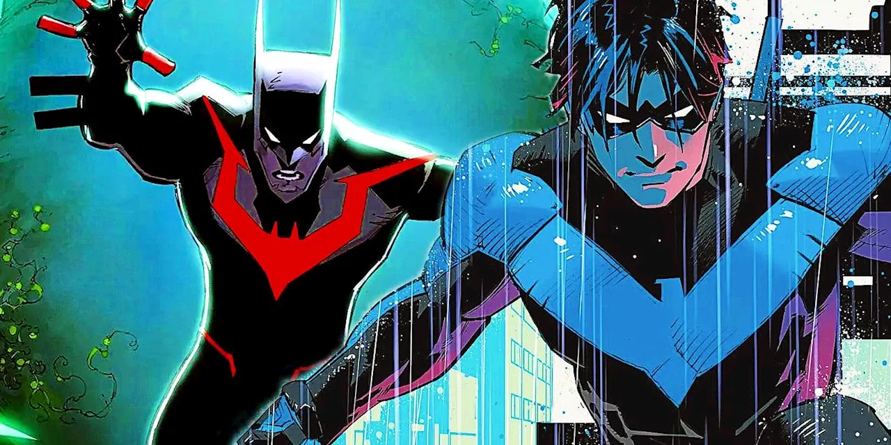 Batman '89 Reveals Nightwing in Batman Beyond-Inspired Official Art