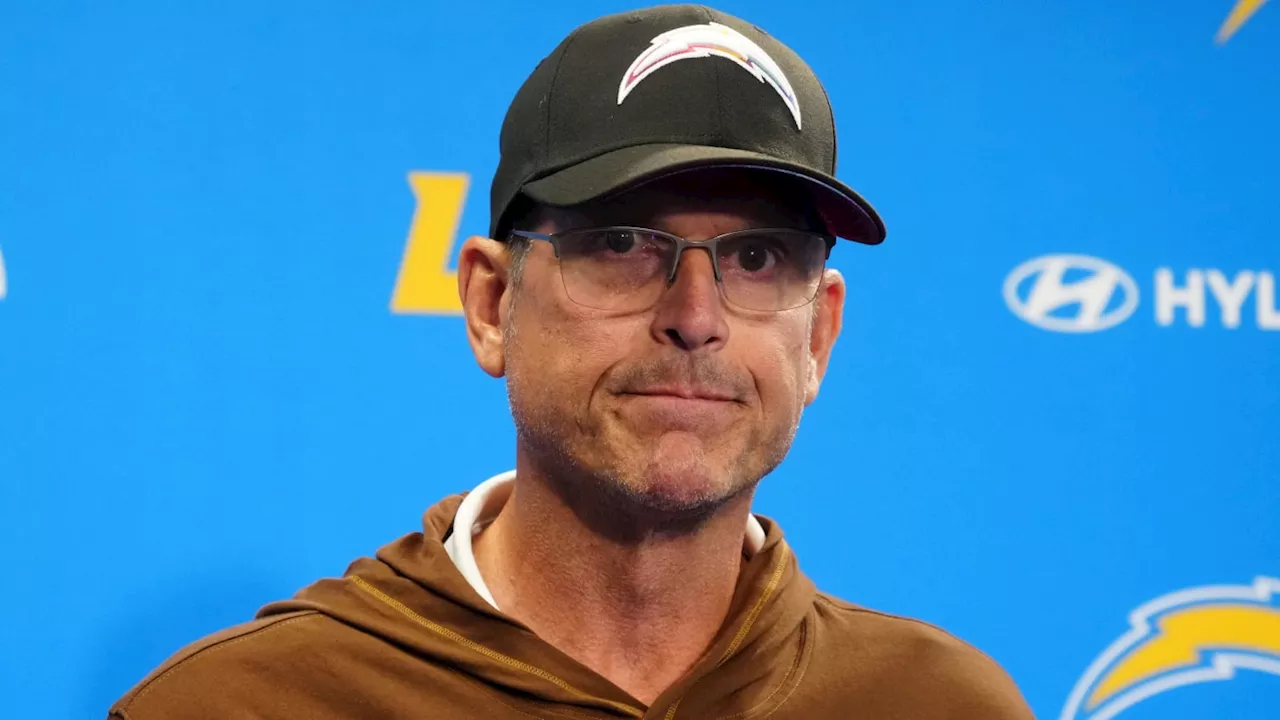 Chargers' HC Jim Harbaugh Responds to NCAA Allegations