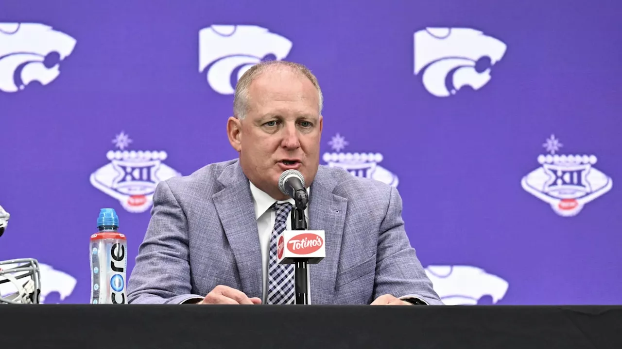 Chris Klieman Caught In Lovable Moment With Young Kansas State Fans