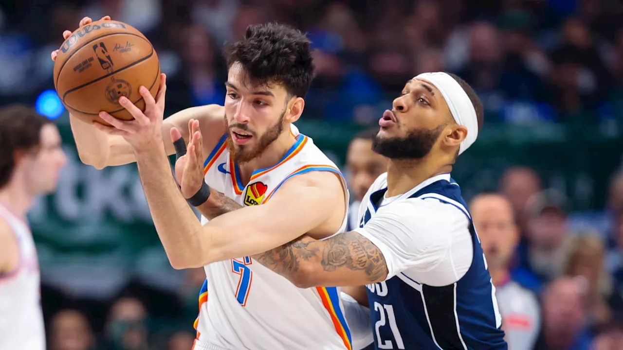 Dallas Mavericks Starter Goes At OKC Thunder's Chet Holmgren in Recent Workout