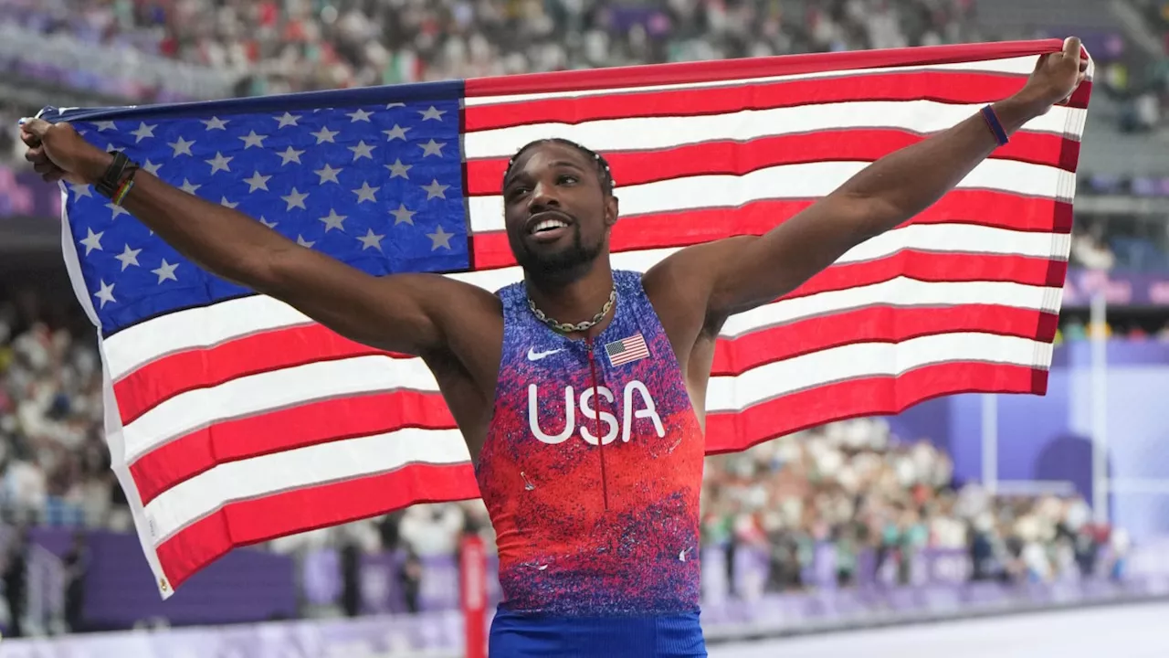 Noah Lyles Had Such an Inspiring Message After Winning Olympic Gold in 100m