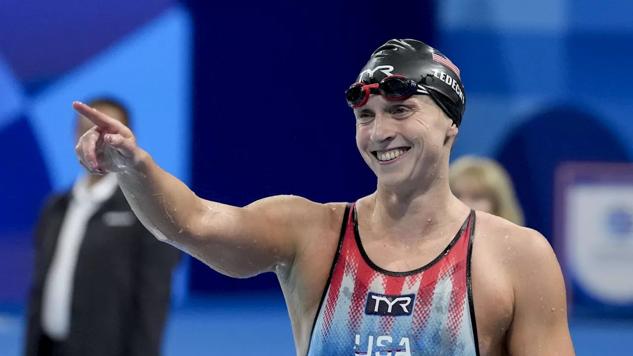 Stanford Alum Katie Ledecky Makes History at Paris Olympics