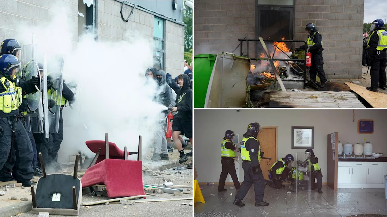 as it happened: Hotels attacked, car windows smashed and police injured