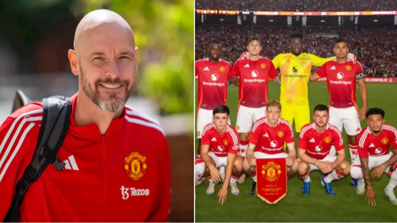 Erik ten Hag decides Man Utd academy star will be part of his first-team plans after US tour performances