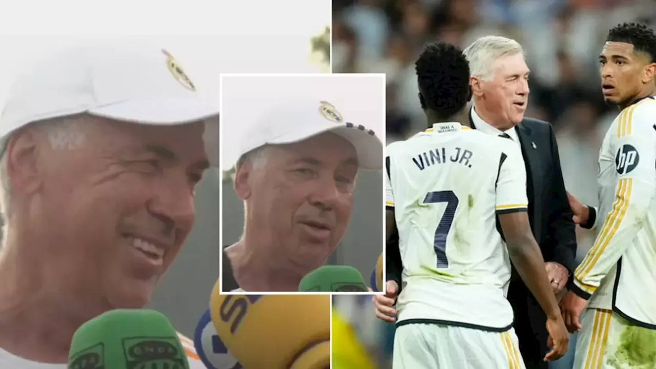 Real Madrid boss Carlo Ancelotti 'got angry' with Jude Bellingham before calling Vinicius to help solve issue