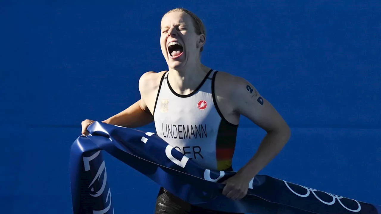 Olympia 2024: Deutsche Triathlon-Mixed-Staffel holt GOLD-Medaille