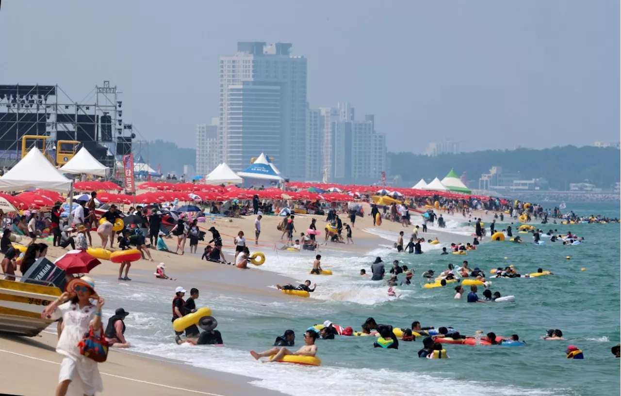 S. Korea sizzles as temperatures soar to 40 deg C for first time since 2019