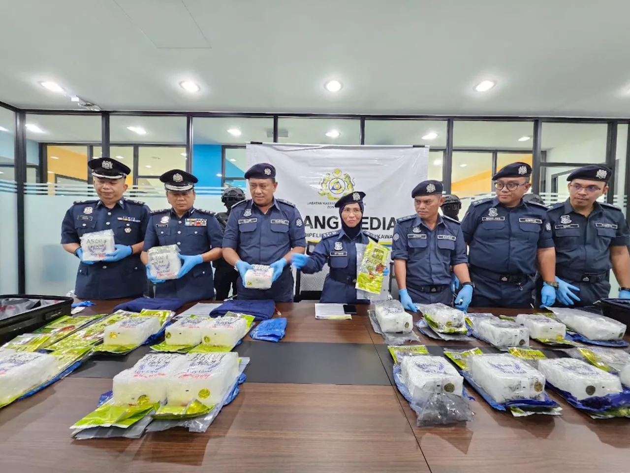 Sabah Customs seizes over RM600,000 worth of drugs