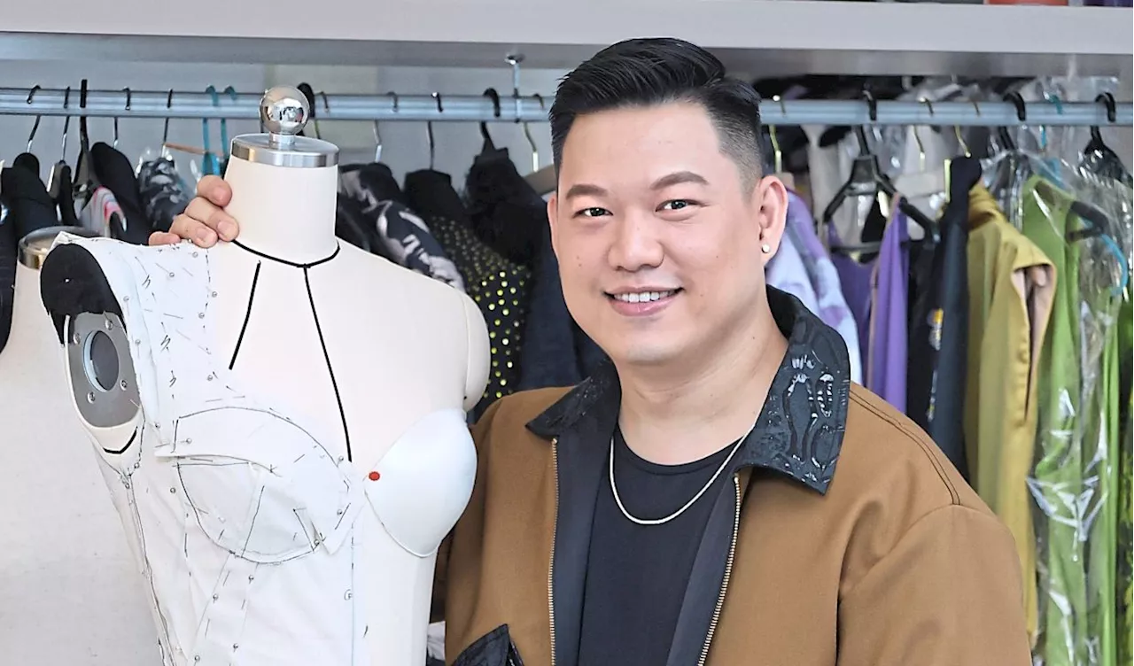 Sewn to perfection: Malaysian designer Justin Yap fashions effortless glamour