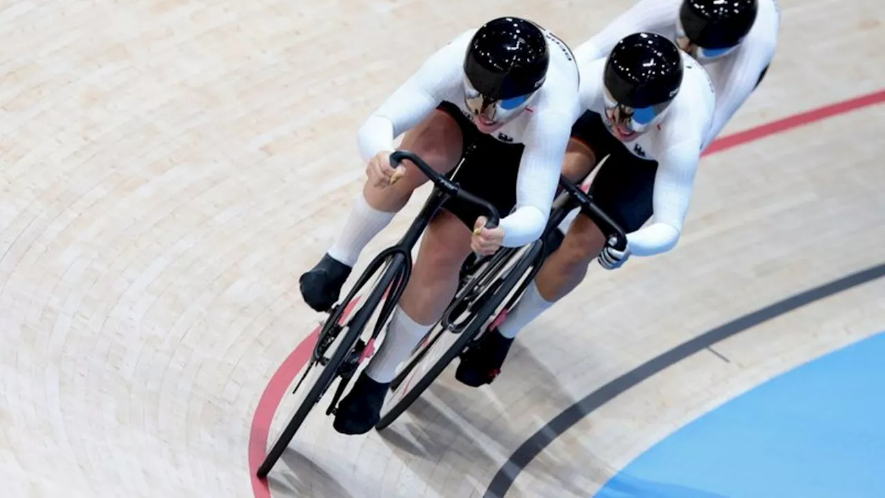 Olympia in Paris: Bahnrad: Teamsprint-Trio nur im kleinen Finale