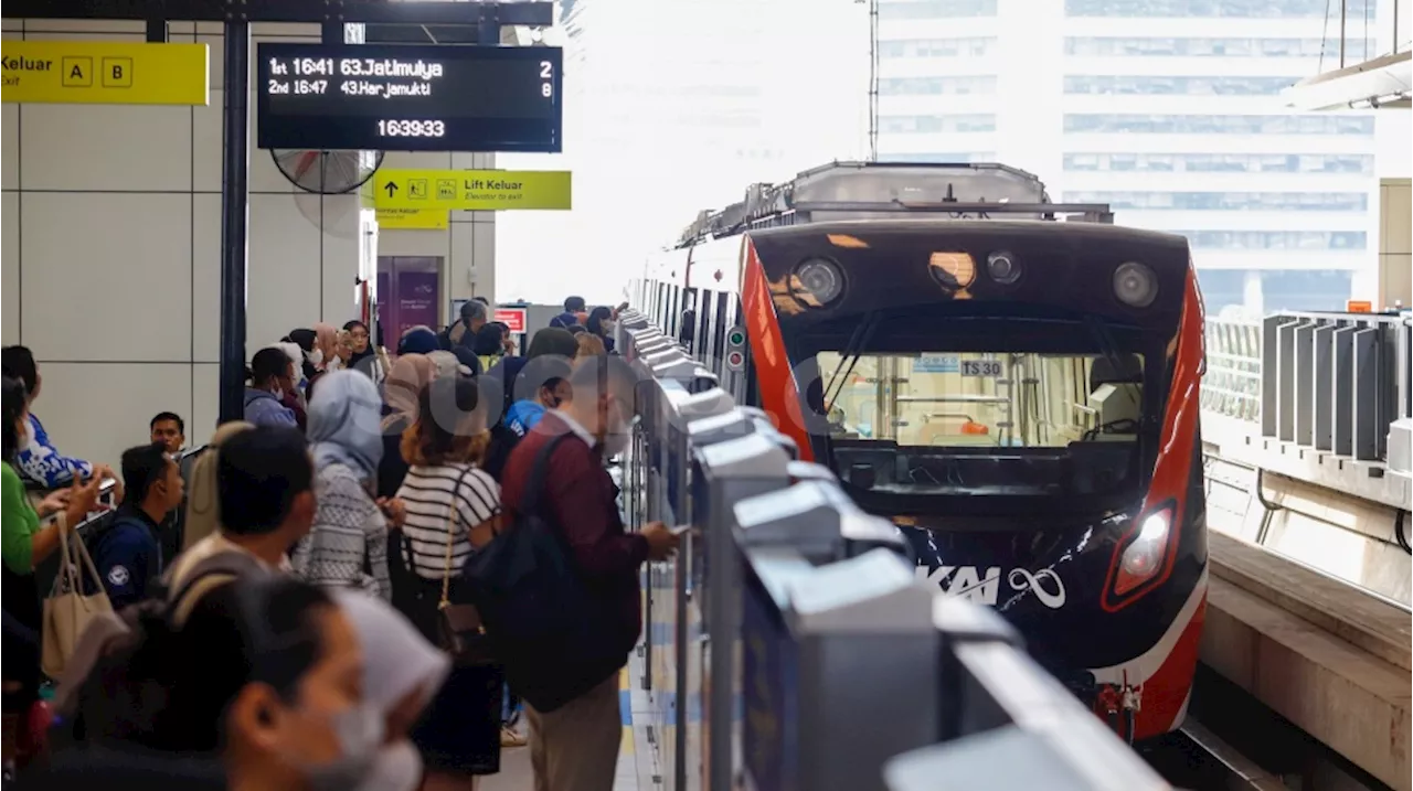 Tingkatkan Pelayanan, KAI Lakukan Uji Coba Penambahan Perjalanan LRT Jabodebek