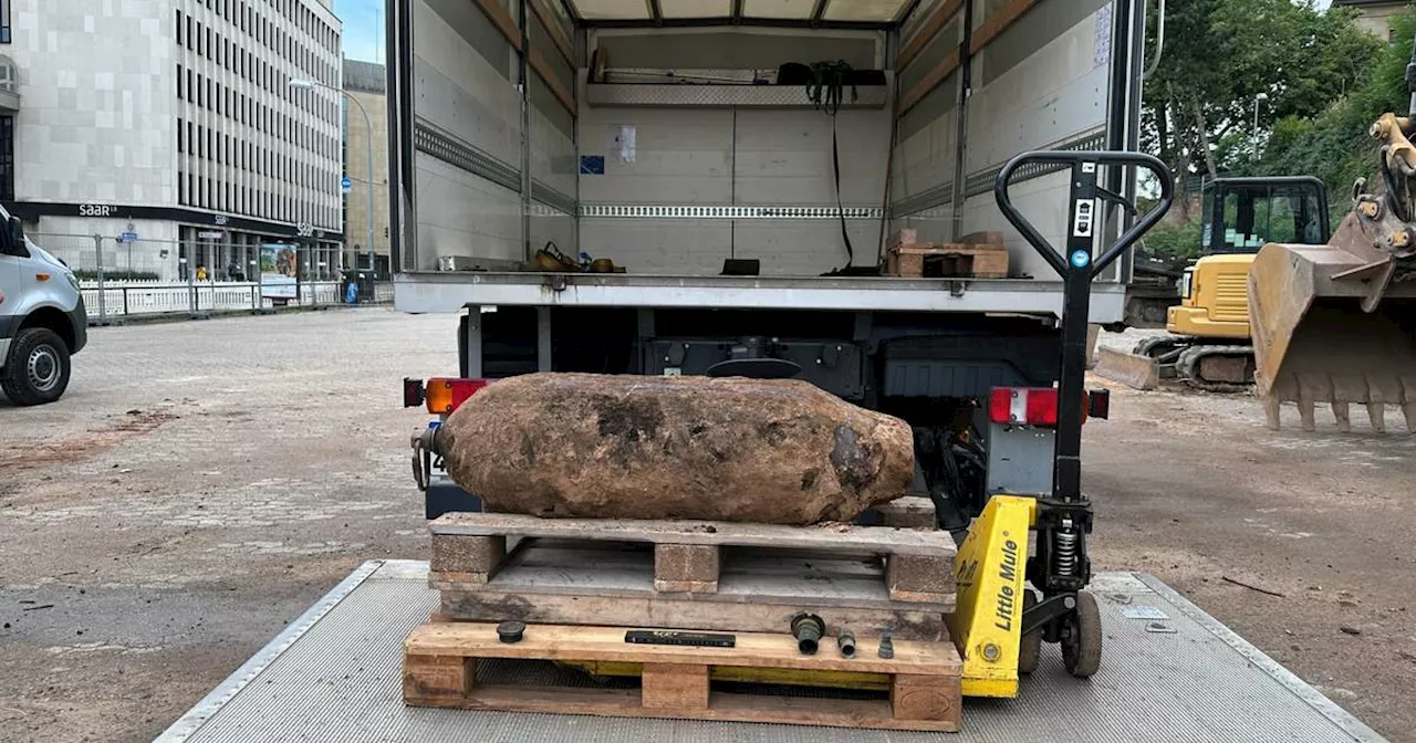 Saarbrücken: Bombe am Hauptbahnhof in Saarbrücken – so lief die Entschärfung ab