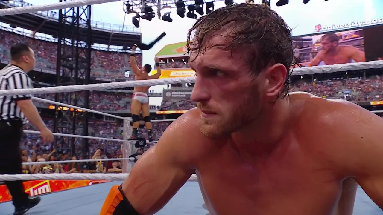 Logan Paul loses WWE United States title in stunning SummerSlam defeat as rap star MGK’s actions backfire...