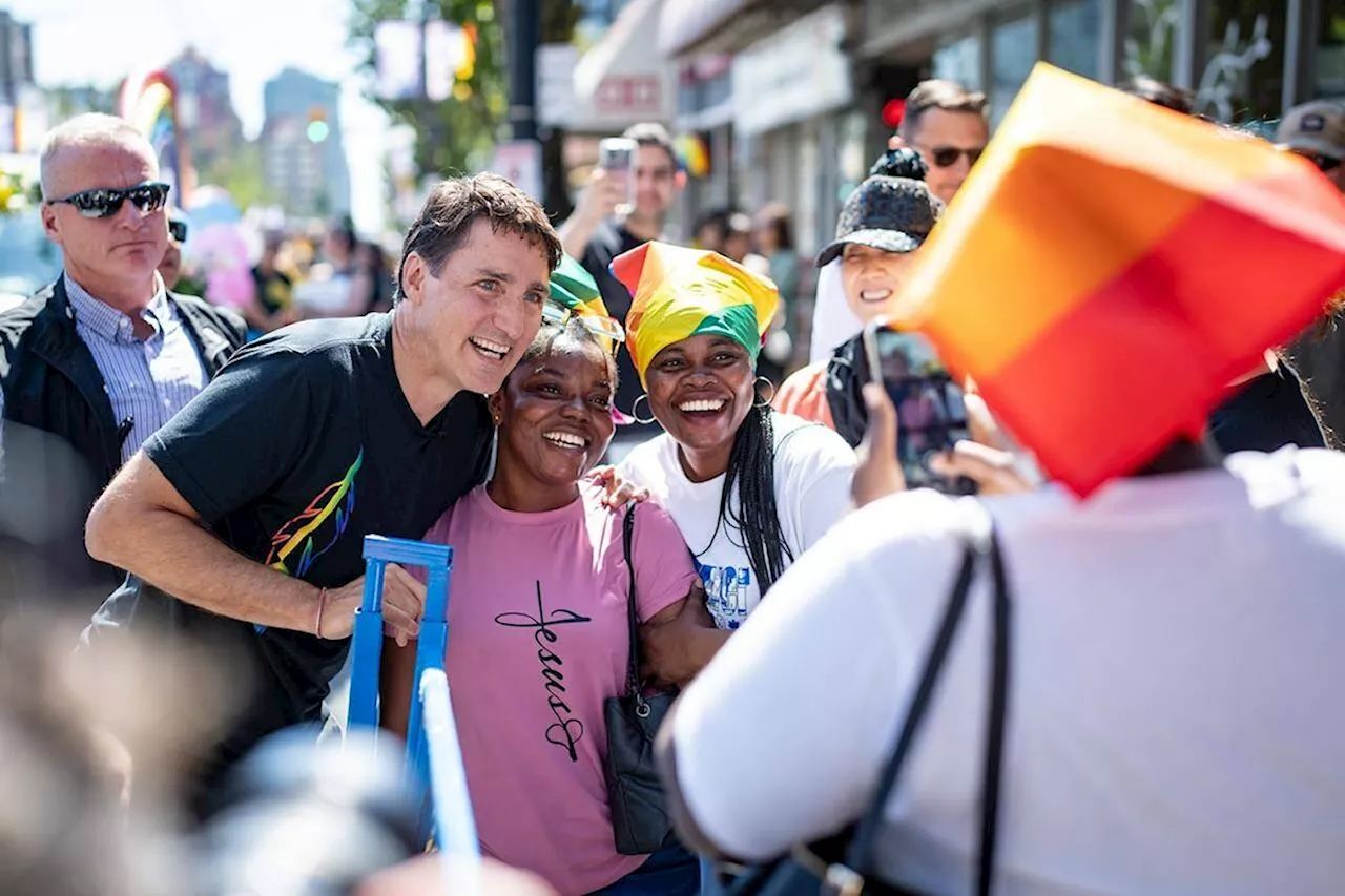 Trudeau makes unscheduled stop at Vancouver’s Pride events