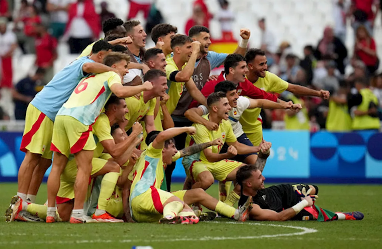 Substitute Sanchez fires Spain into Olympics final as France progress after extra-time