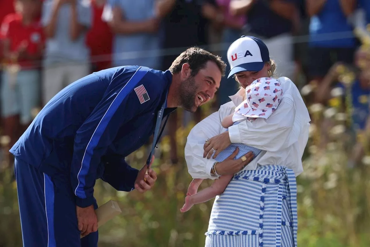 Scheffler edges Fleetwood to bag golf gold