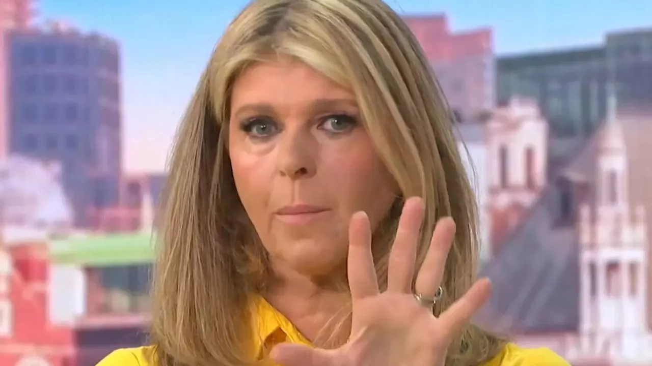 Kate Garraway makes Good Morning Britain comeback after three weeks off-air in summery yellow dress...