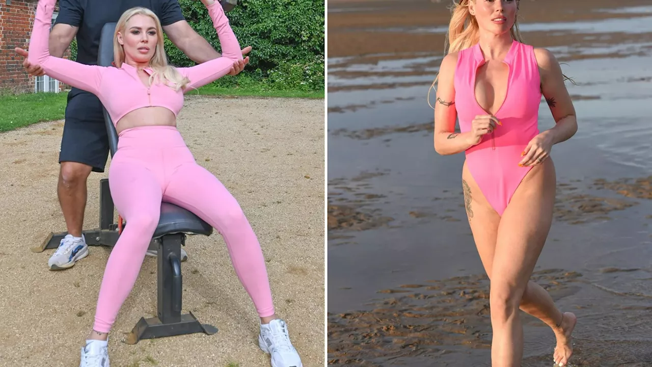 Love Island star looks incredible as she undergoes gruelling bootcamp after being cruelly body-shamed...