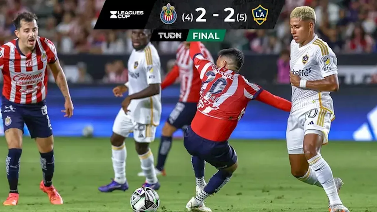 Chivas vuelve a fracasar en la Leagues Cup al caer en penales contra Galaxy