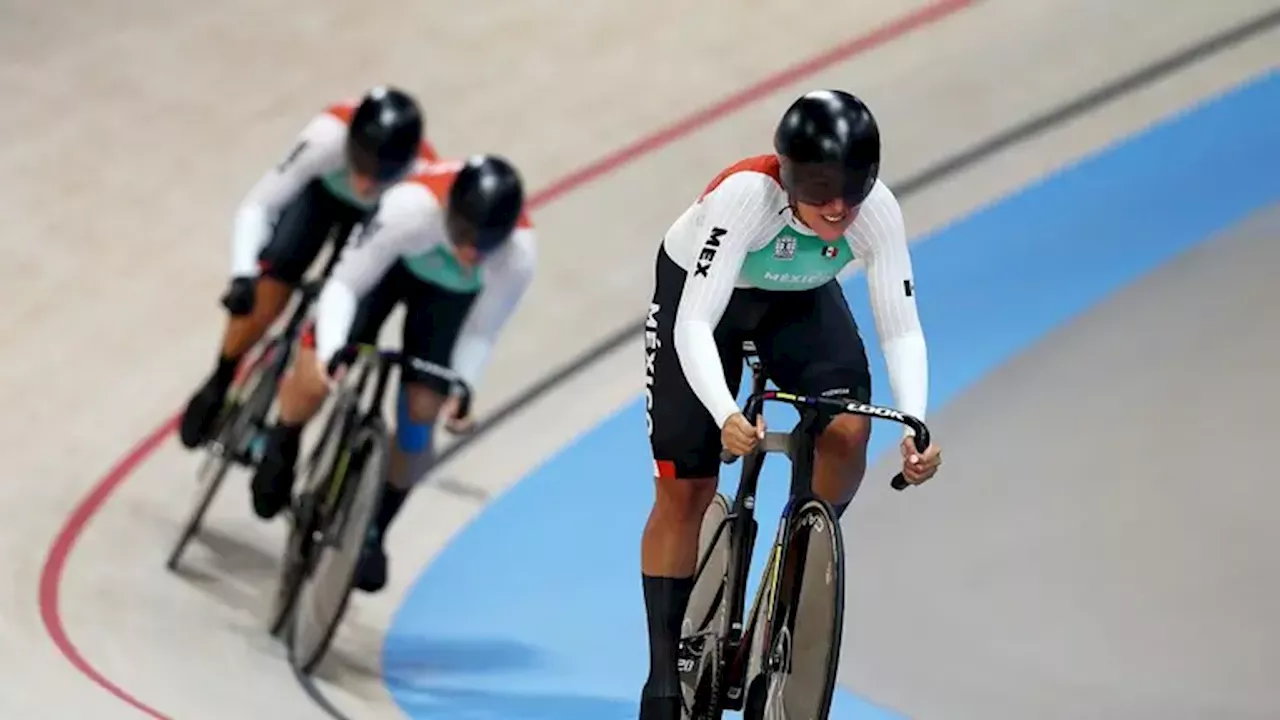 México gana diploma olímpico en ciclismo de pista femenino de Paris 2024