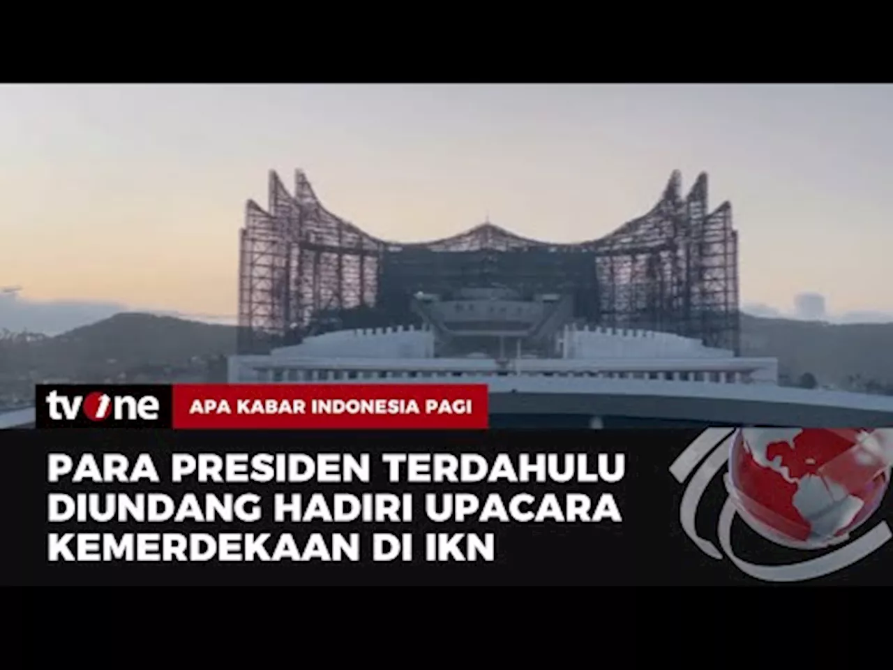 Istana Undang Megawati dan SBY dalam Peringatan HUT RI ke-79 di IKN