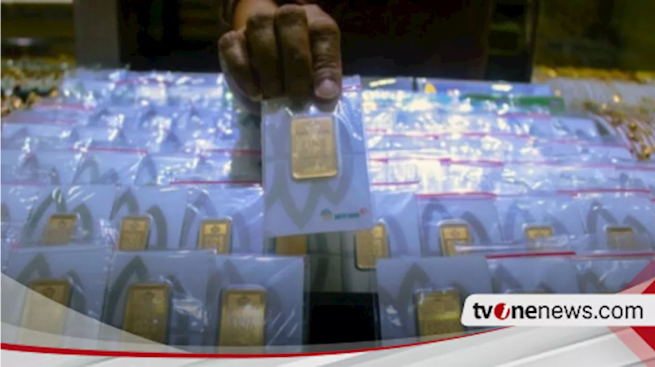 Turut, Harga Emas Antam Turun Rp8 Ribu per Gram ke Level Rp1,420 Juta per Gram