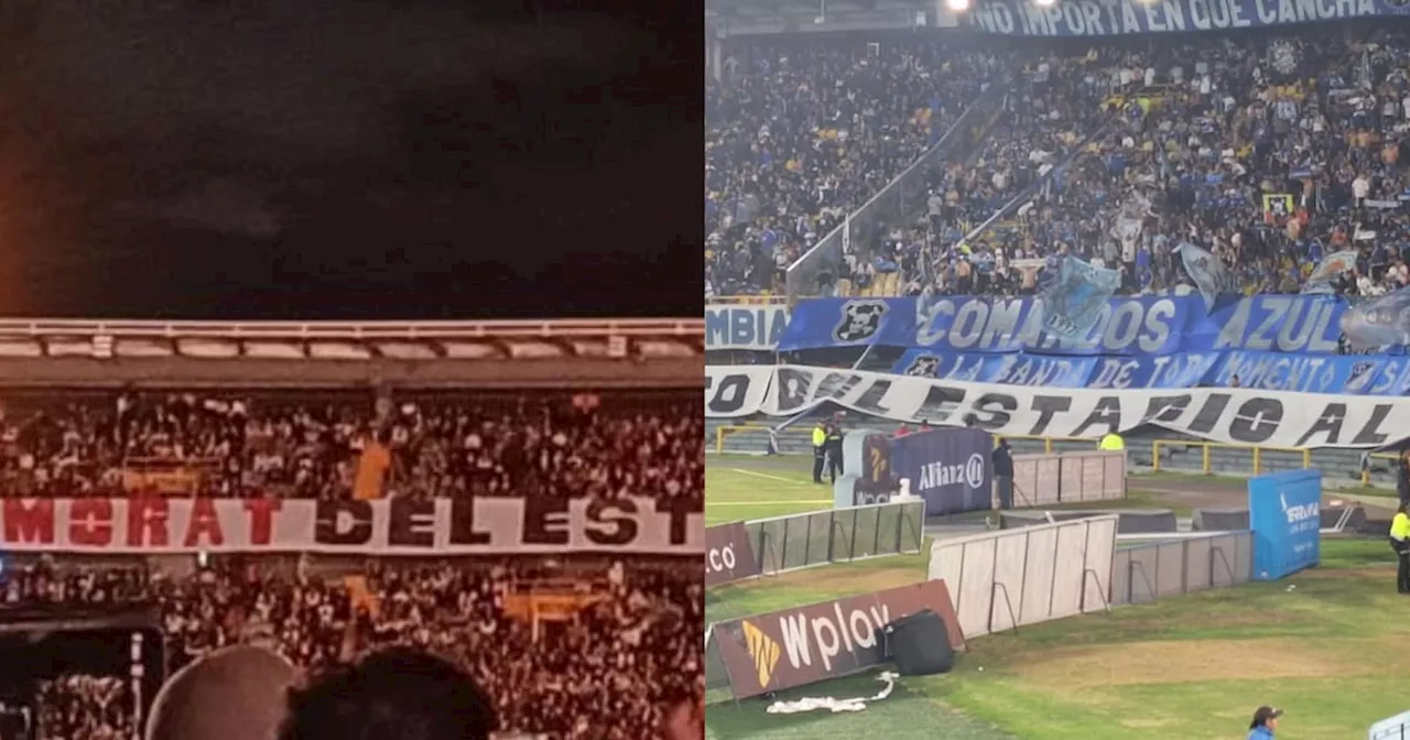 “Sin palabras, tan conchudos”: fans de Morat expusieron a hinchas de Millonarios