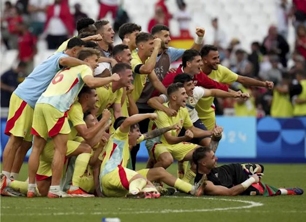 Juanlu Sánchez lleva a España a la Final olímpica de futbol con un gol en el último minuto