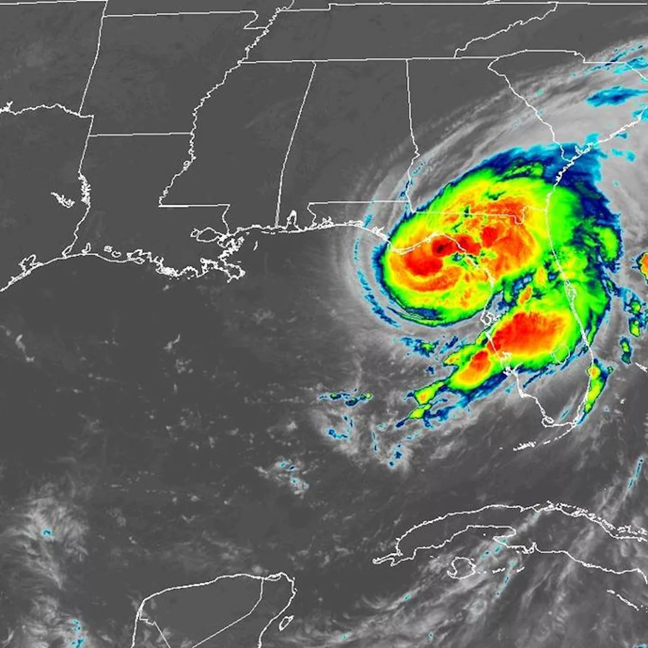 Orkanen Debby nærmer seg Florida