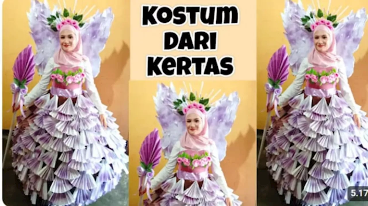 10 Ide Kostum Unik Karnaval 17 Agustus dari Barang Bekas Daur Ulang