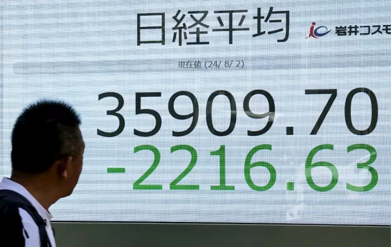 El Nikkei sufre una caída histórica del 12,4% en su peor jornada desde el 'crash' de 1987