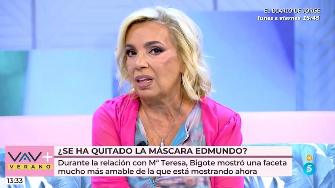 'Vamos a ver': Carmen Borrego, emocionada: 'Mi madre nunca superó la ruptura con Edmundo, estaba enamorada'