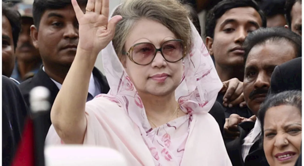 Bangladesh ex-premier Khaleda Zia is freed, parliament dissolved