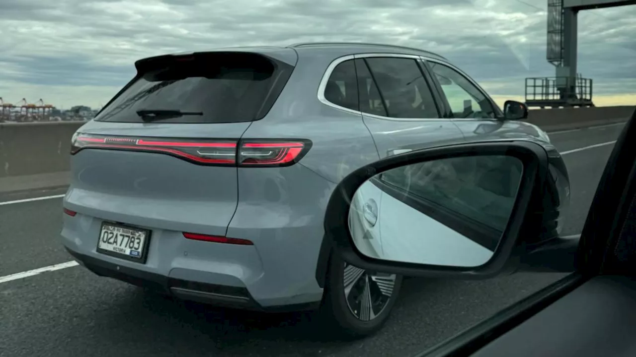 Geely E5: Chinese electric SUV spied in Australia