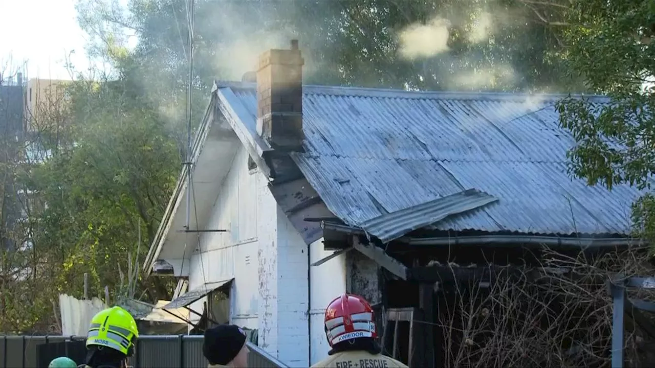 Man fighting for life after suspicious house fire in Western Sydney suburb of Kingswood