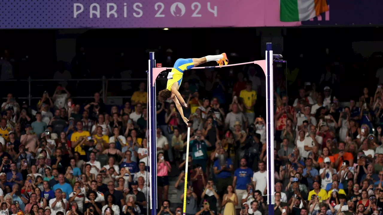 Así fue el histórico salto de Duplantis para batir su propio récord del mundo de pértiga