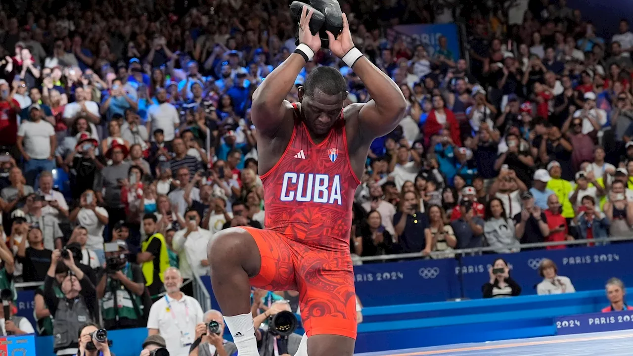 Cuban Greco-Roman wrestler Mijain Lopez wins record fifth straight gold, retires