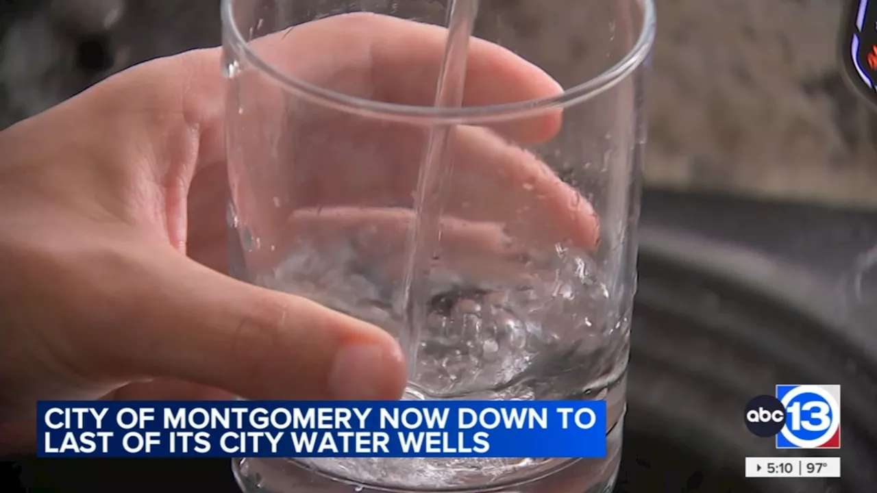 'A serious situation': City of Montgomery down to 1 water source following well outage