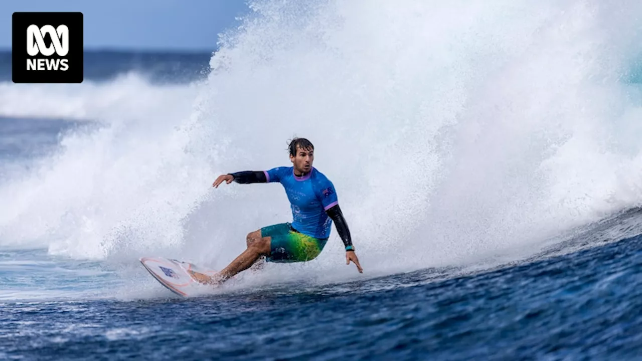 Australia's Jack Robinson claims silver medal in men's surfing at Paris Olympics