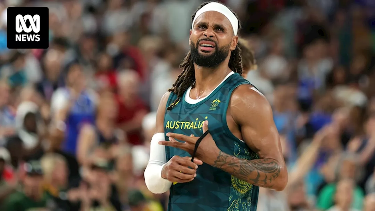 Patty Mills thrills one last time at Paris Olympics, but sweat and spirit not enough for Boomers