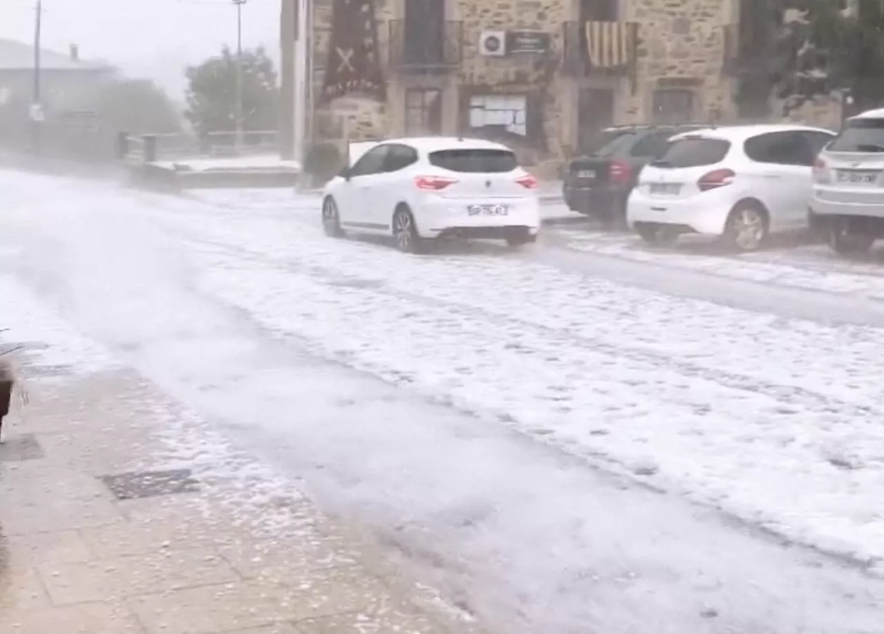 De nouveaux orages de grêle pourraient éclater dans les Pyrénées-Orientales prévient Météo France