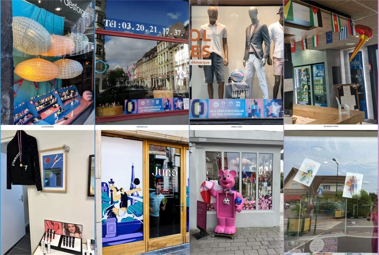 Pas-de-Calais, votez pour la plus belle vitrine des JO pour remporter 250€