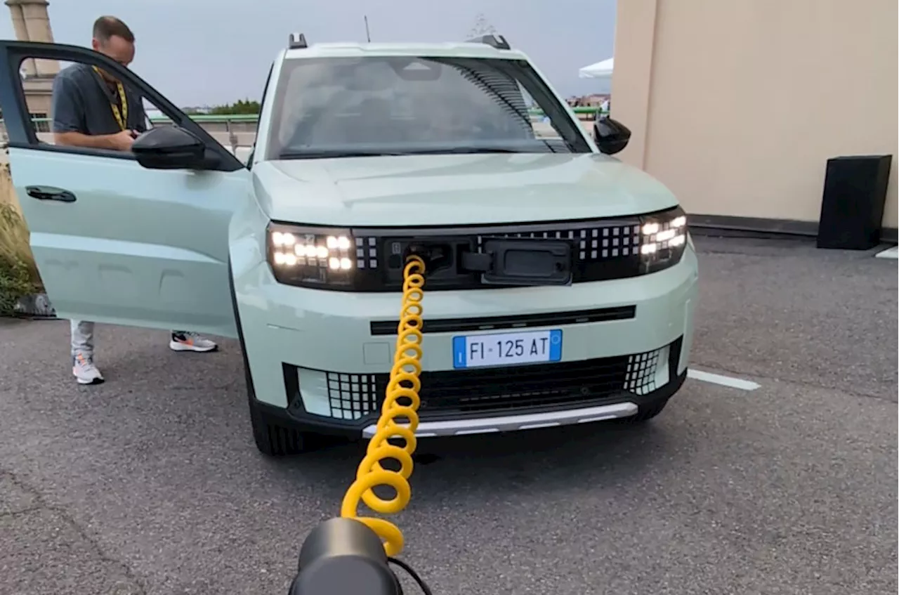 Fiat to integrate charging cables into electric cars