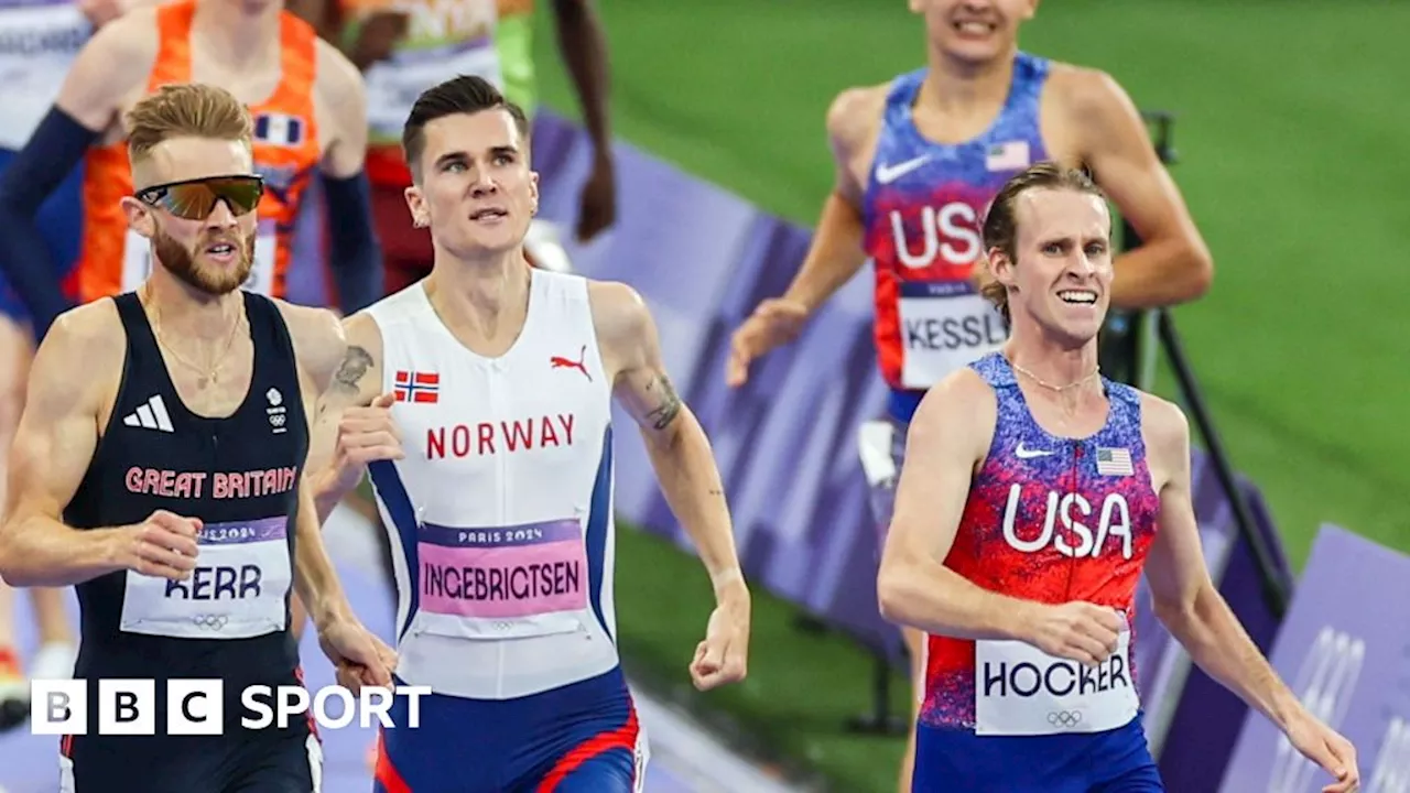 Olympics 2024: Josh Kerr and Jakob Ingebrigtsen 'destroy each other' as Cole Hocker triumphs